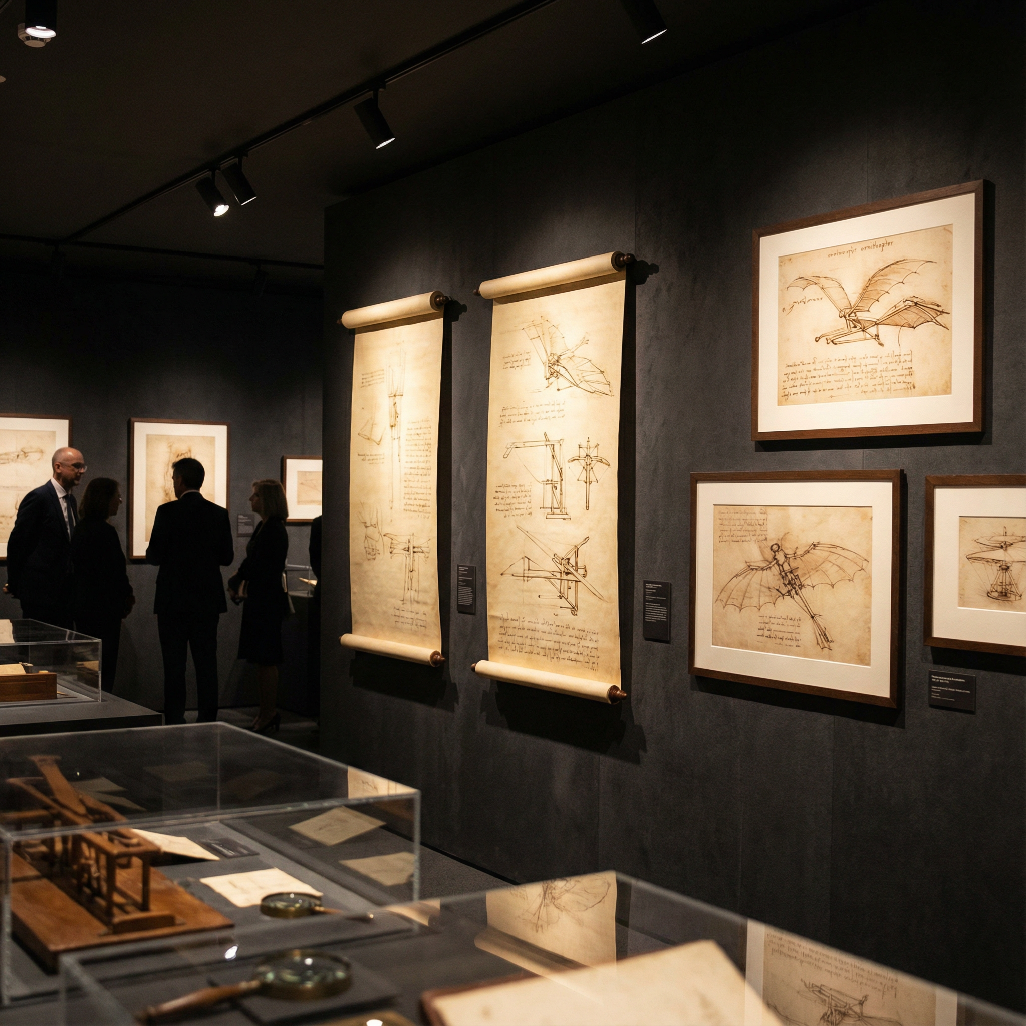 Leonardo da Vinci's flying machine and mechanical inventions